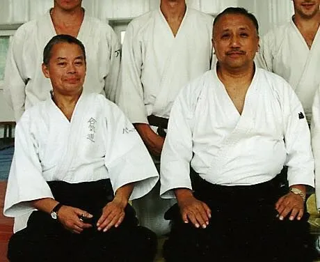 Fujita sensei with Peter Bacas sensei