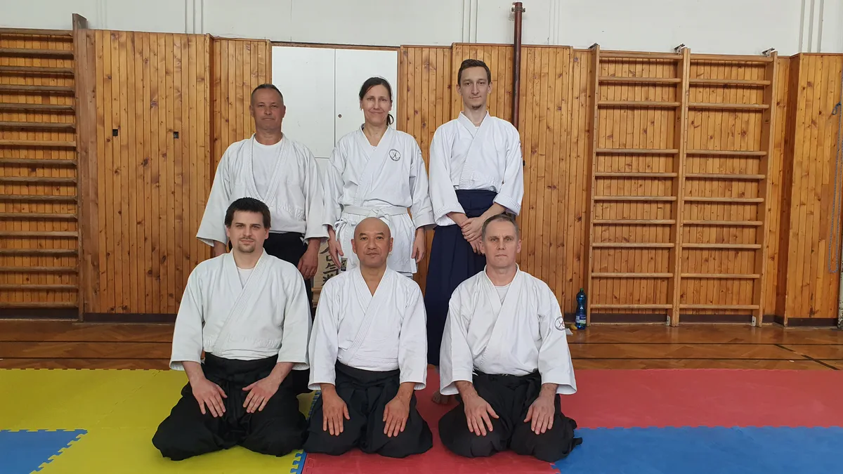 Yurusu Aikido Egyesület tagjai az edzőtáboron