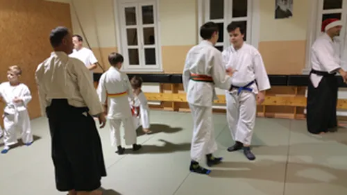 aikido csoportkép kezdetek