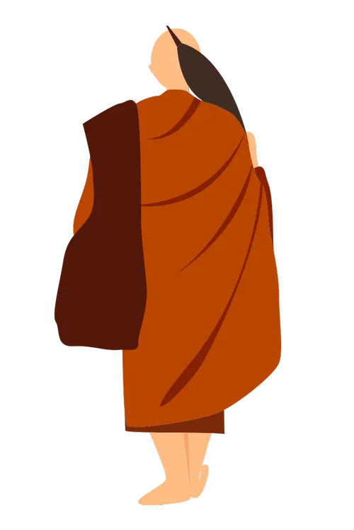 idős szerzetes kép