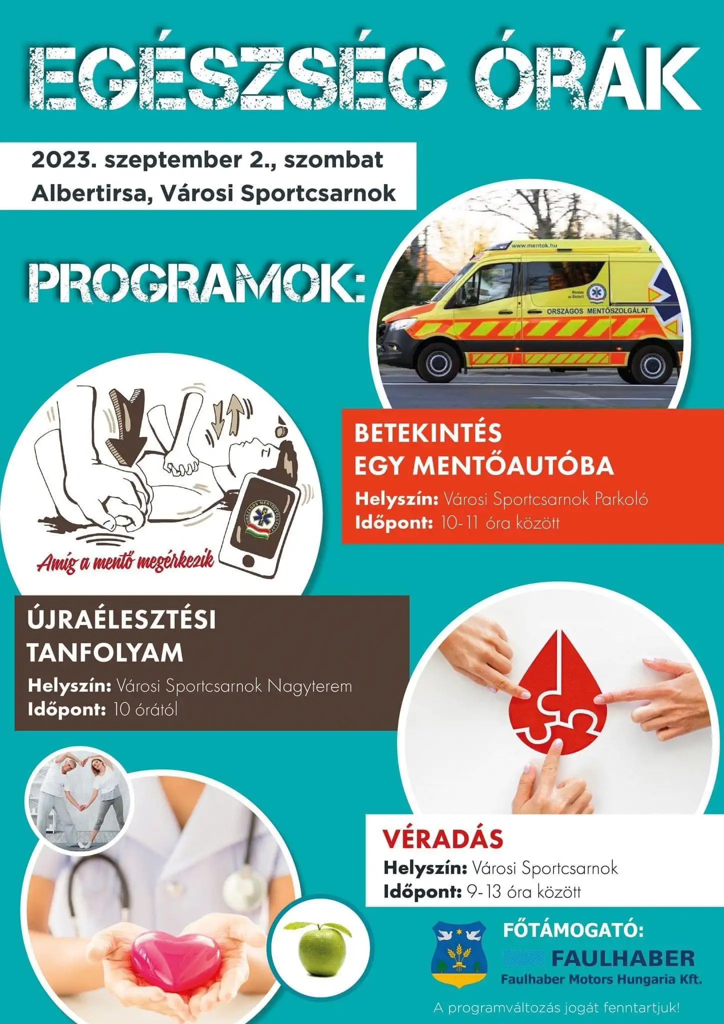 sportágválasztó - mentők