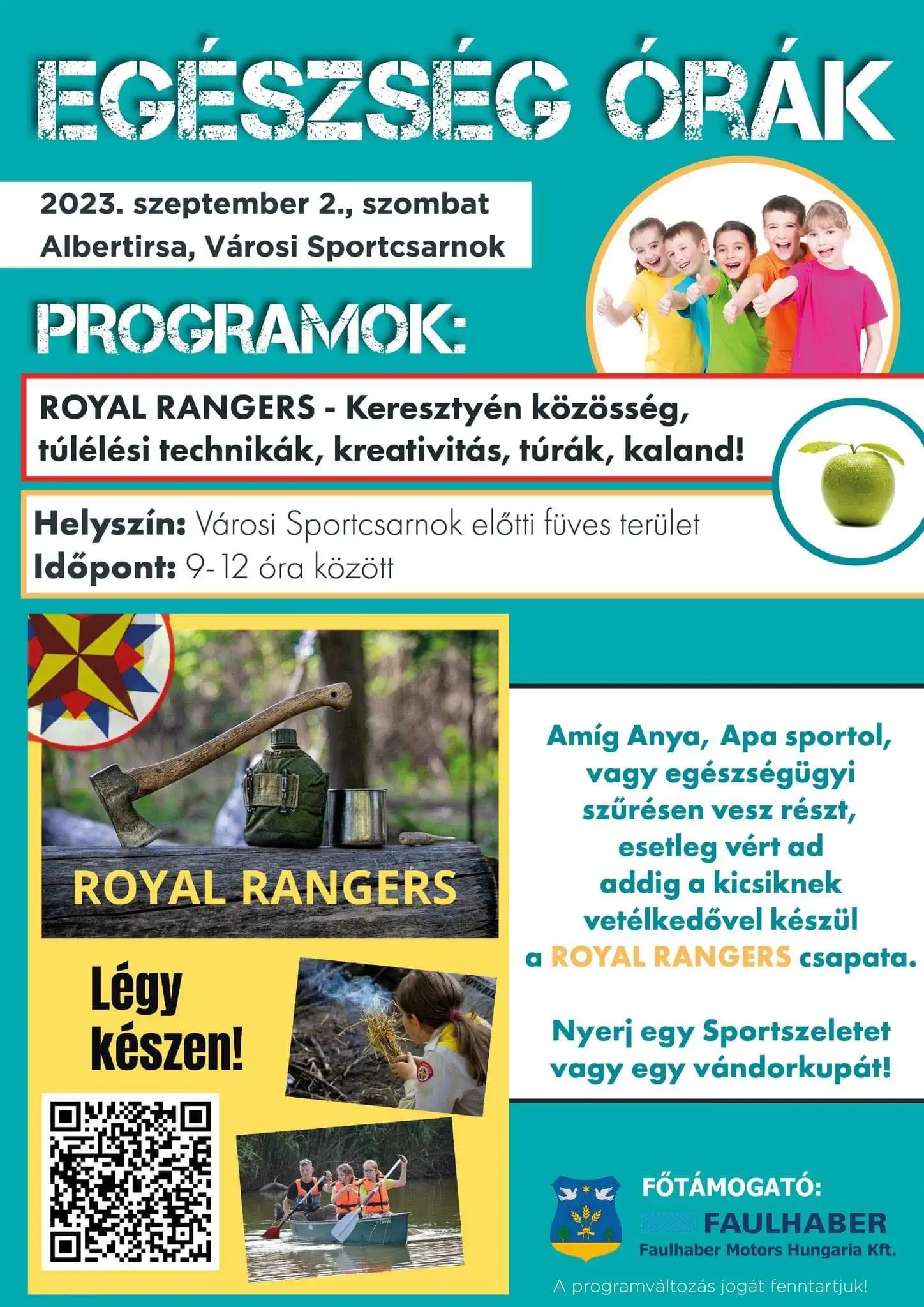 sportágválasztó - royal rangers