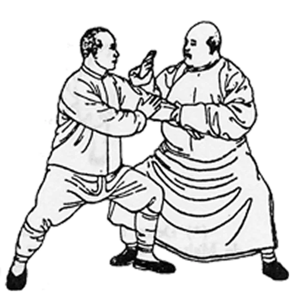 pushing hands rajz
