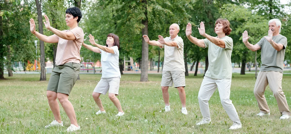 ingyenes csikung gyakorlás a parkban