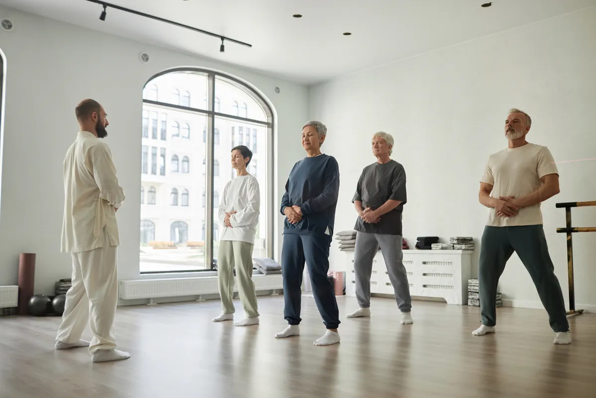 tai chi gyakorlók