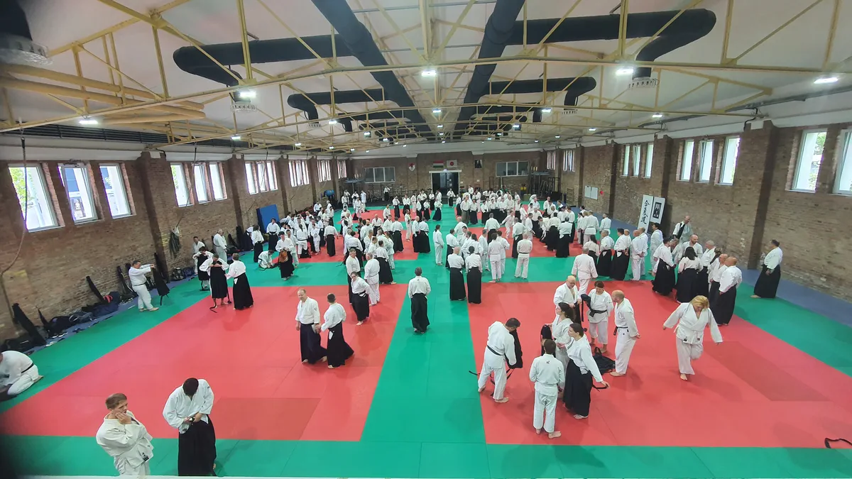 Christian Tissier aikido szeminárium Budapest 2025