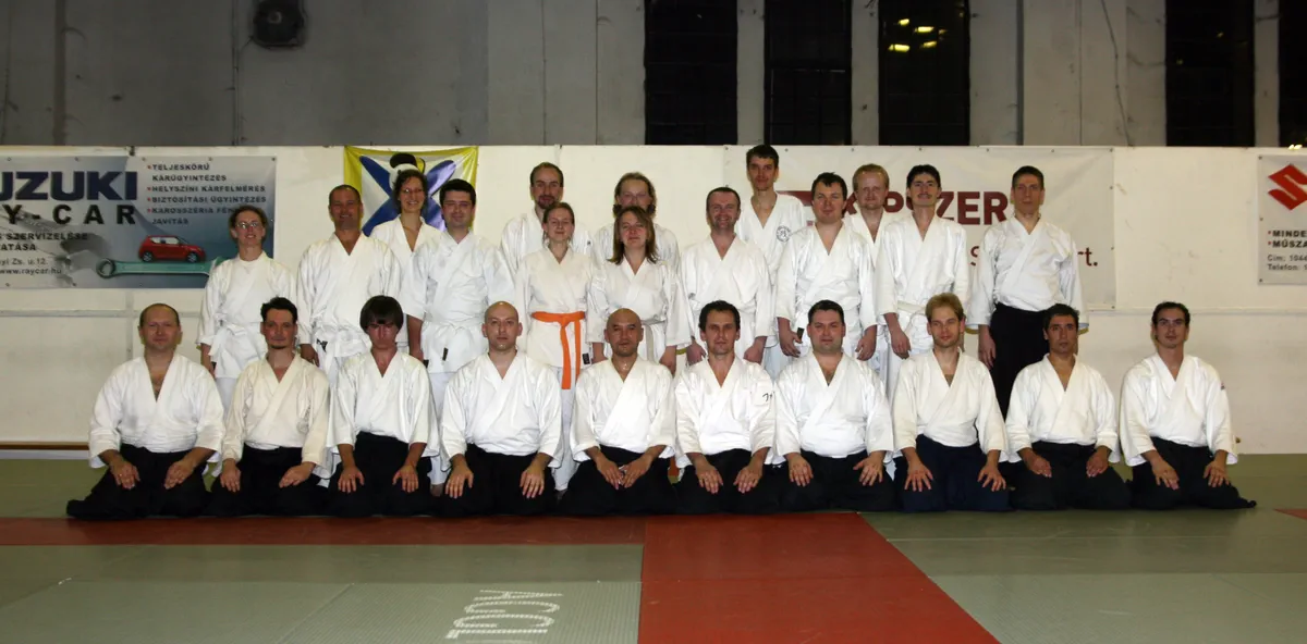 Takashi Kuroki mester és Németh Ferenc aikido szeminárium 2025