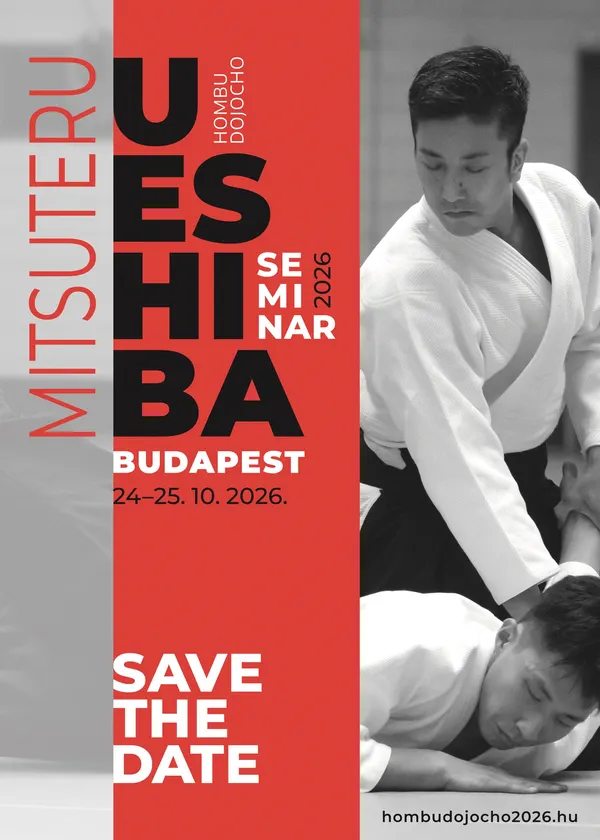 Mitsuteru Ueshiba Aikido szeminárium meghívó