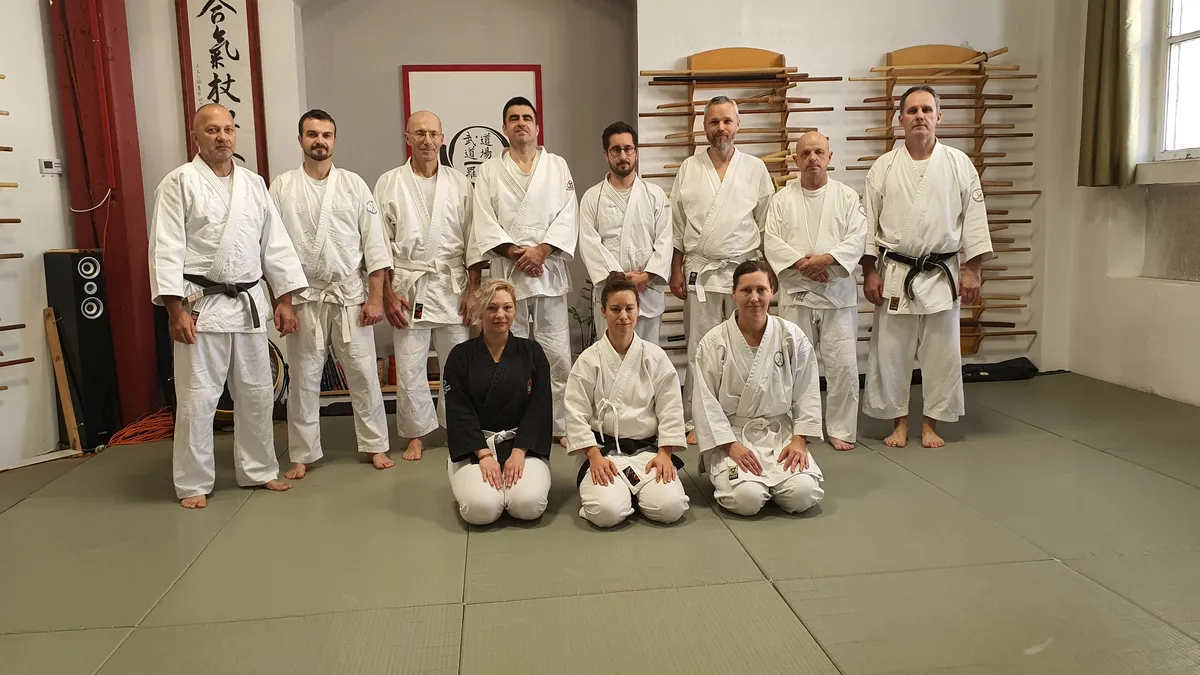 Aikido edzés a XIII. kerületi dojónkban