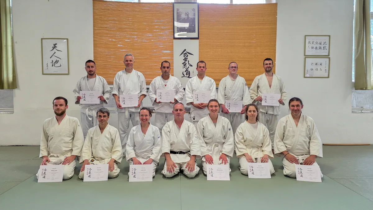 aikido kyu vizsgázó felnőttek 2026