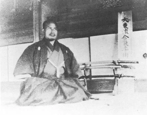 Morihei Ueshiba Ayabe in 1922