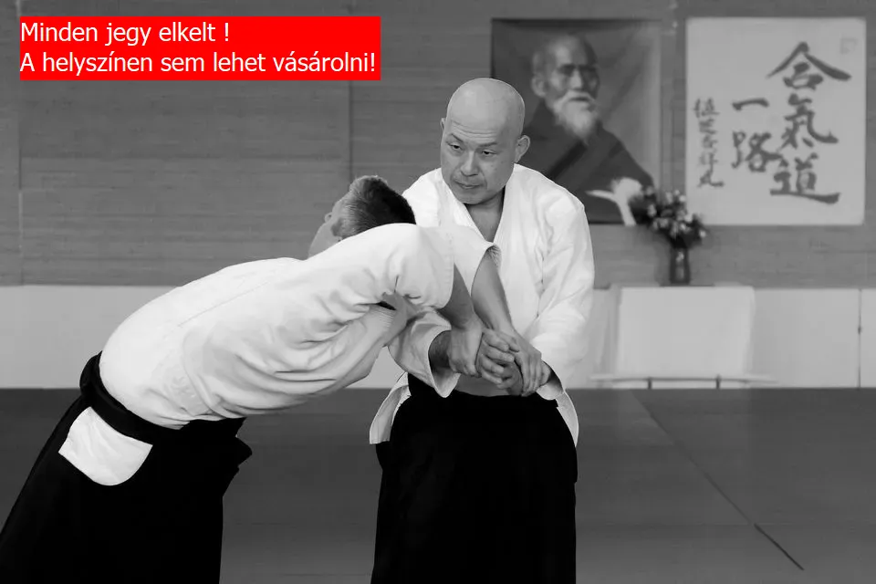 aikido szeminárium Takanori Kuribayashi shihan vezetésével.